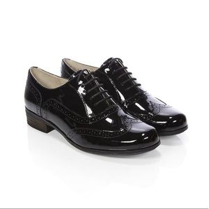 Women’s Clark’s Black wingtip brogues